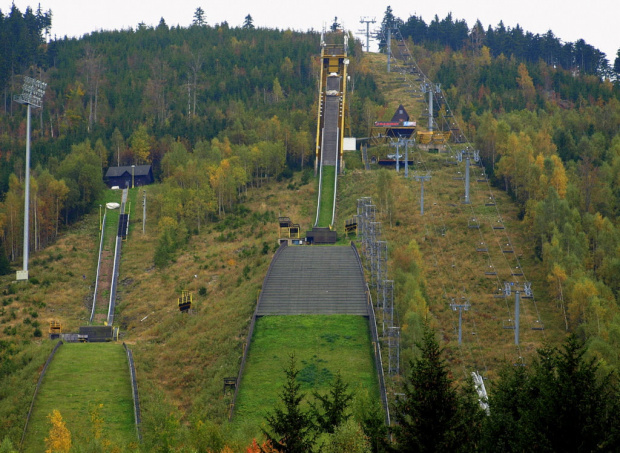 pozdrowienia z wycieczki do Harrachova ... :)) **** (06.10.2011) #Harrachov #jesień #rodzina #skocznie #Czechy