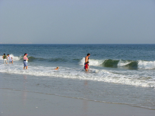 Październikowy spacer plażą... #ocean #plaza #mewy #ludzie #motyl