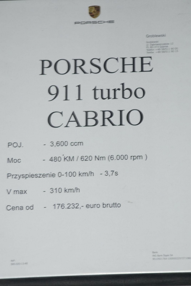 911 997 Turbo Cabrio