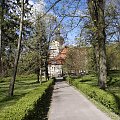 Park i pałac w Łężanach