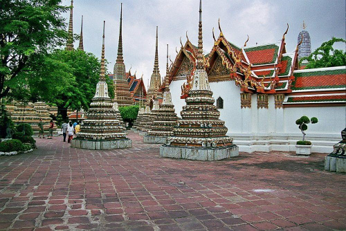 Stupy Świątyni Wat Po