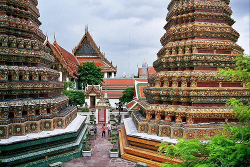 Grand Palace i stupy Świątyni Wat Po