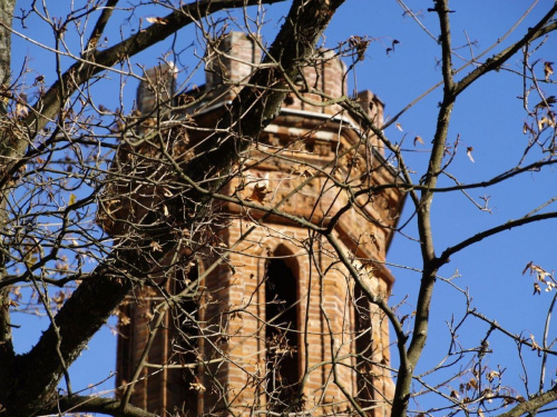 Pałac Paca w Dowspudzie - wieża Bociania