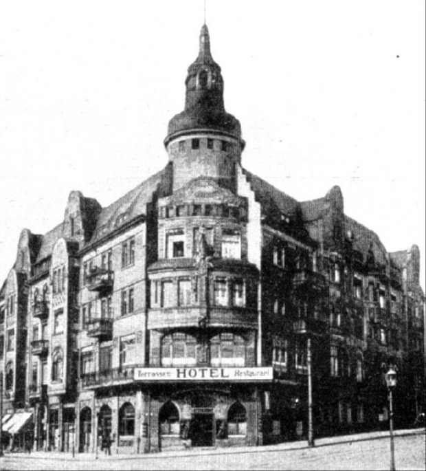 Terrasen Hotel przy Wałach Chrobrego (1925) #szczecin #WałyChrobrego #TerrasenHotel