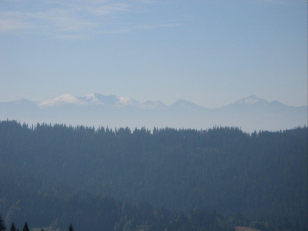 Widok na Tatry