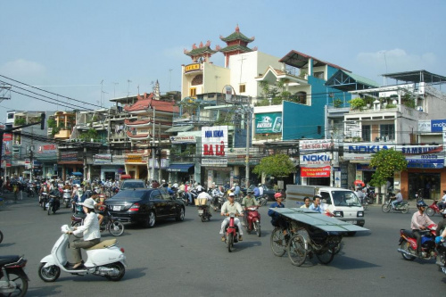 ALE SAJGON- zorganizowany chaos w najwiekszym miescie Wietnamu. 3mln motocykli, 8mln mieszkancow.