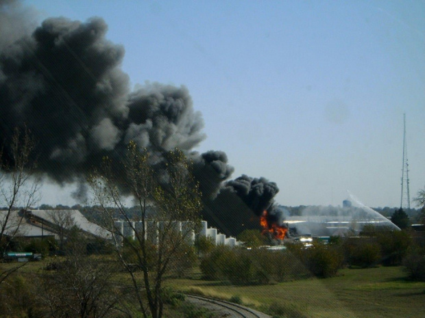 Pożar w Des Moines