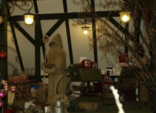 Bożonarodzeniowy sklepik w mojej ulubionej kętrzyńskiej fabryczce bombek - jeszcze przed sezonem