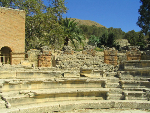 Teatr rzymski w ktorym ustawiono 12 tablic z prawem ( ok. 500 r.p.n.e. ), GORTIS